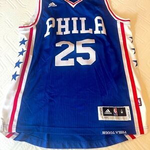 For Sale: Authentic Philadelphia 76ers Ben Simmons #25 Adidas Jersey